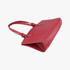 Dior D Charm Red Leather Handbag — view 7