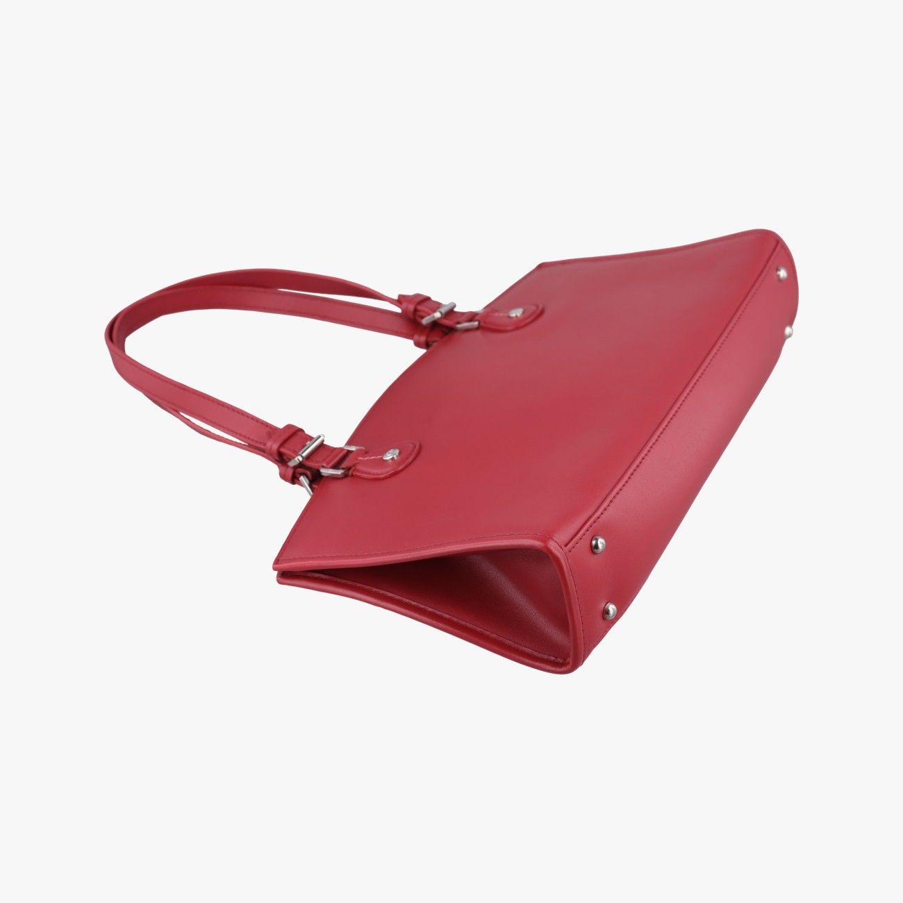 Dior D Charm Red Leather Handbag — view 7
