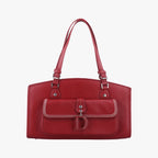 Dior D Charm Red Leather Handbag