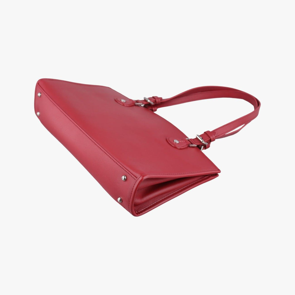 Dior D Charm Red Leather Handbag — view 6