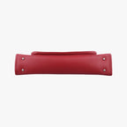 Dior D Charm Red Leather Handbag — view 3