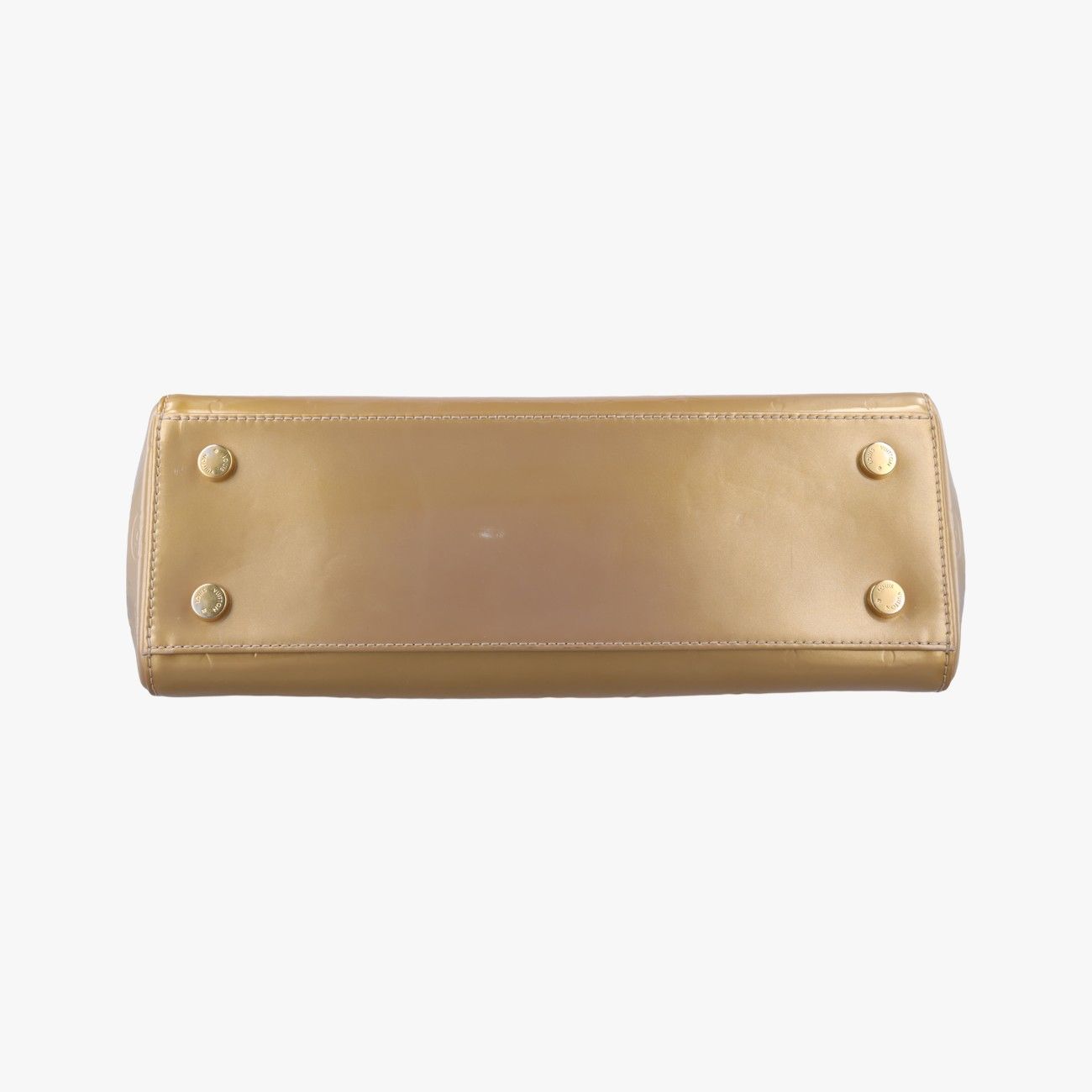 Louis Vuitton Blair MM Beige Poudre Vernis Shoulder — view 3