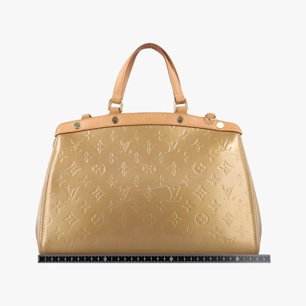 Louis Vuitton Blair MM Beige Poudre Vernis Shoulder — view 2