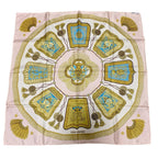 Hermes Carre 90 Poste Et Cavalerie Saber Decoration Scarf — view 2