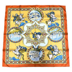 Hermes Carre 90 Victory of the Knights of Justice Scarf Silk