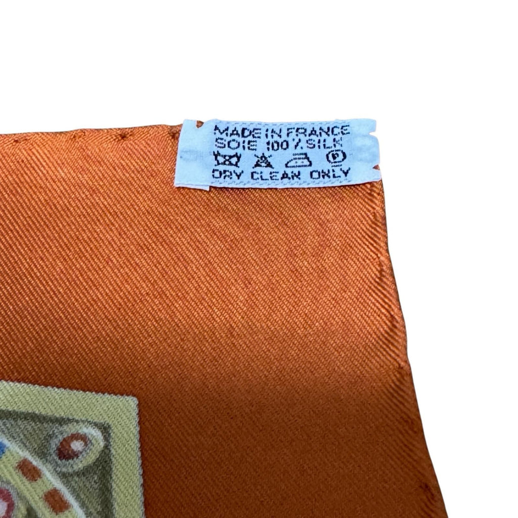 Hermes Carre 90 Victory of the Knights of Justice Scarf Silk — view 7