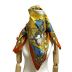 Hermes Carre 90 Victory of the Knights of Justice Scarf Silk — view 3