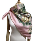 Hermes Carre 90 Chapeau Hat Scarf Silk — view 7