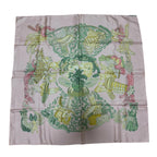 Hermes Carre 90 Chapeau Hat Scarf Silk — view 2