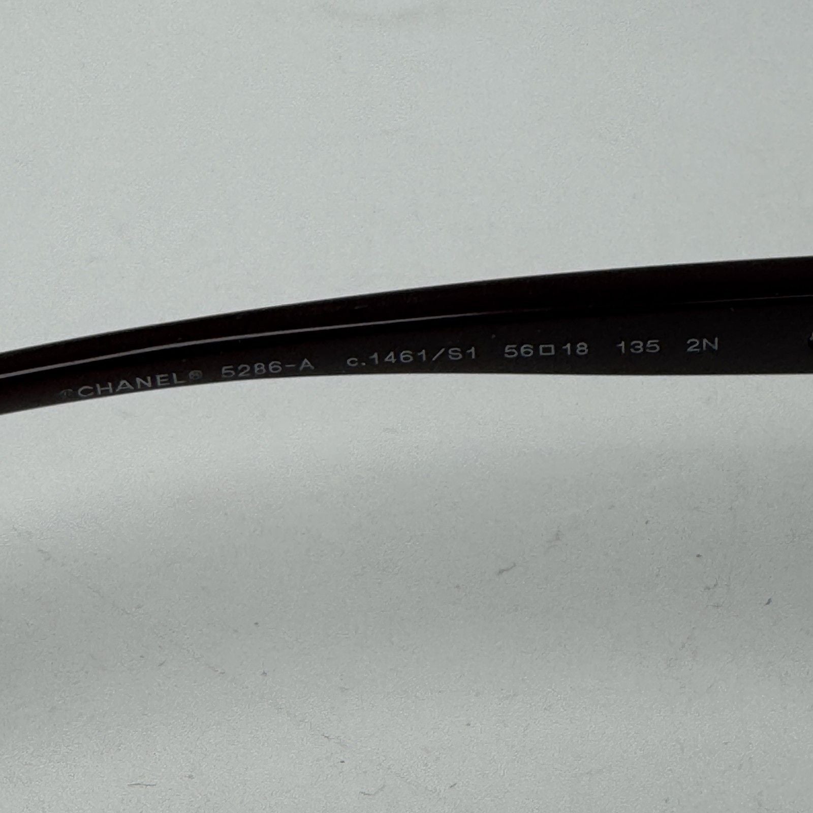 Chanel Sunglasses CC Logo No Prescription Eyewear — view 5