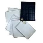 Chanel Chocobar Card Case CC Logo Slide Type Lambskin Black High Quality Daily — view 6