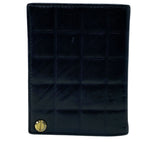 Chanel Chocobar Card Case CC Logo Slide Type Lambskin Black High Quality Daily — view 2