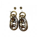 Hermes Earrings PM Buffalo Horn — view 4