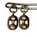 Hermes Earrings PM Buffalo Horn