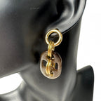 Hermes Earrings PM Buffalo Horn — view 2