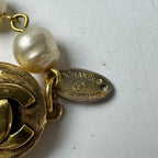Chanel CC Logo Pearl Necklace — view 7