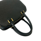 Louis Vuitton Pont Neuf Epi Leather Round Zip Mini Boston Bag Noir — view 4