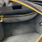 Louis Vuitton Pont Neuf Epi Leather Round Zip Mini Boston Bag Noir — view 9