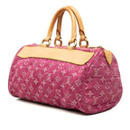 Louis Vuitton Monogram Denim Neo Speedy Handbag Pink