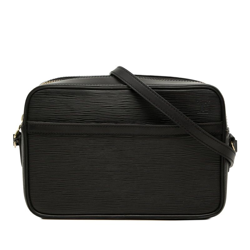 Louis Vuitton Epi Trocadero 27 Crossbody Shoulder Bag Noir Black Leather