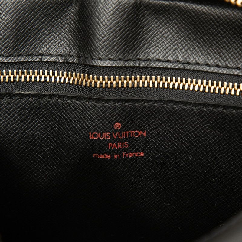 Louis Vuitton Epi Trocadero 27 Crossbody Shoulder Bag Noir Black Leather