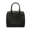 Louis Vuitton Epi Pont Neuf Handbag Noir Black Leather