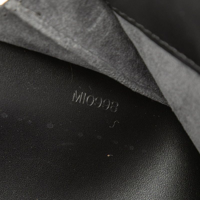 Louis Vuitton Epi Pont Neuf Handbag Noir Black Leather