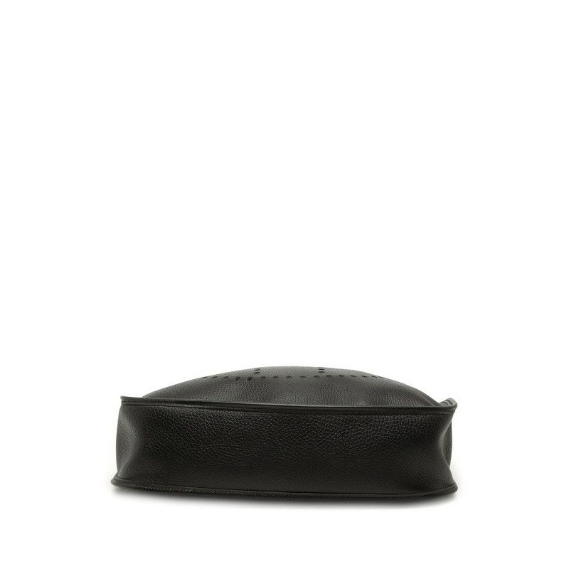 Hermes Evelyne 1 GM Crossbody Shoulder Bag Black Togo