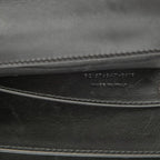 Saint Laurent Crossbody Chain Shoulder Bag Black Leather