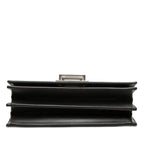 Saint Laurent Crossbody Chain Shoulder Bag Black Leather