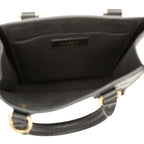 Louis Vuitton Monogram Empreinte Petite Sac Plat 2-Way Shoulder Bag Noir Black