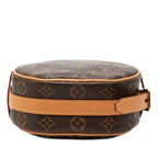 Louis Vuitton Monogram Boite Chapeau Small PM Shoulder Bag Brown Leather