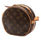 Louis Vuitton Monogram Boite Chapeau Small PM Shoulder Bag Brown Leather