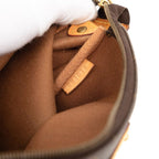 Louis Vuitton Monogram 2-Way Shoulder Bag Crossbody Brown Leather