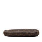 Louis Vuitton Monogram 2-Way Shoulder Bag Crossbody Brown Leather