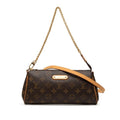 Louis Vuitton Monogram 2-Way Shoulder Bag Crossbody Brown Leather