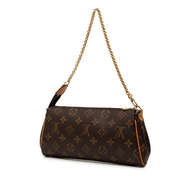 Louis Vuitton Monogram 2-Way Shoulder Bag Crossbody Brown Leather