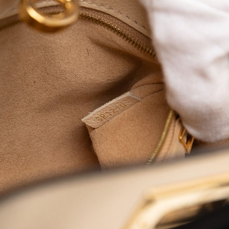 Louis Vuitton Monogram on My Side MM 2-Way Shoulder Bag Rouge Rabbit Brown
