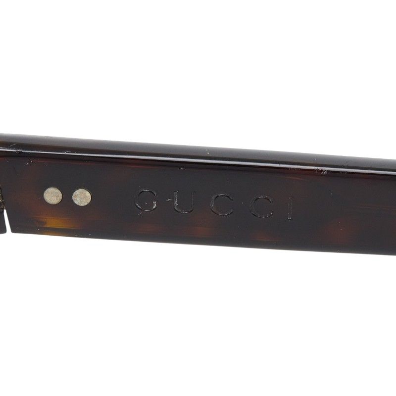 Gucci Interlocking Wellington Sunglasses Brown Acetate Eyewear