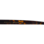 Gucci Interlocking Wellington Sunglasses Brown Acetate Eyewear