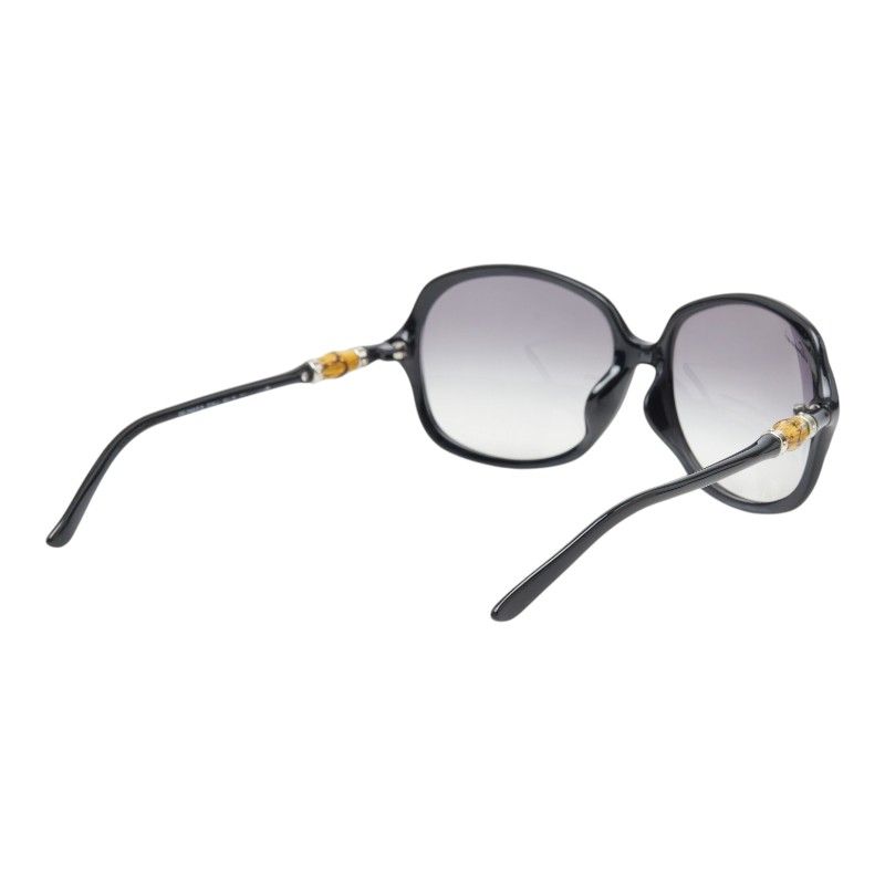 Gucci Bamboo Sunglasses S Black Acetate Eyewear