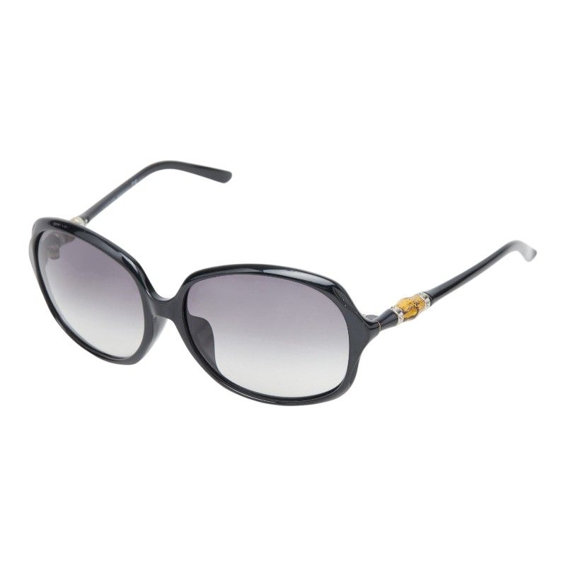 Gucci Bamboo Sunglasses S Black Acetate Eyewear