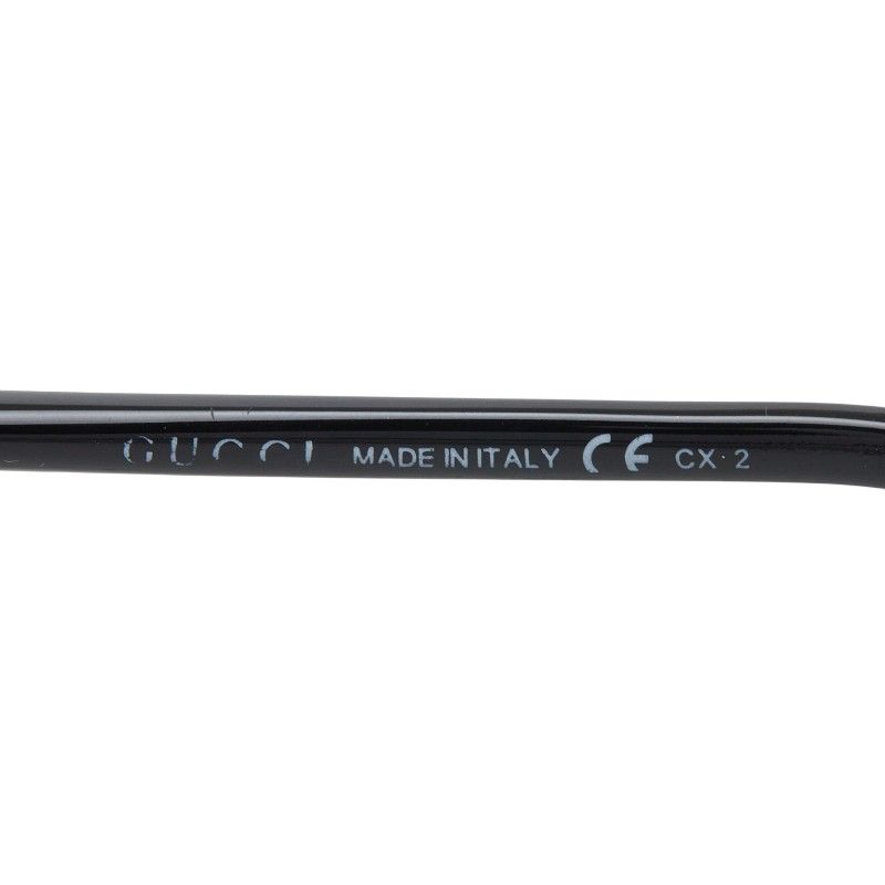 Gucci Bamboo Sunglasses S Black Acetate Eyewear
