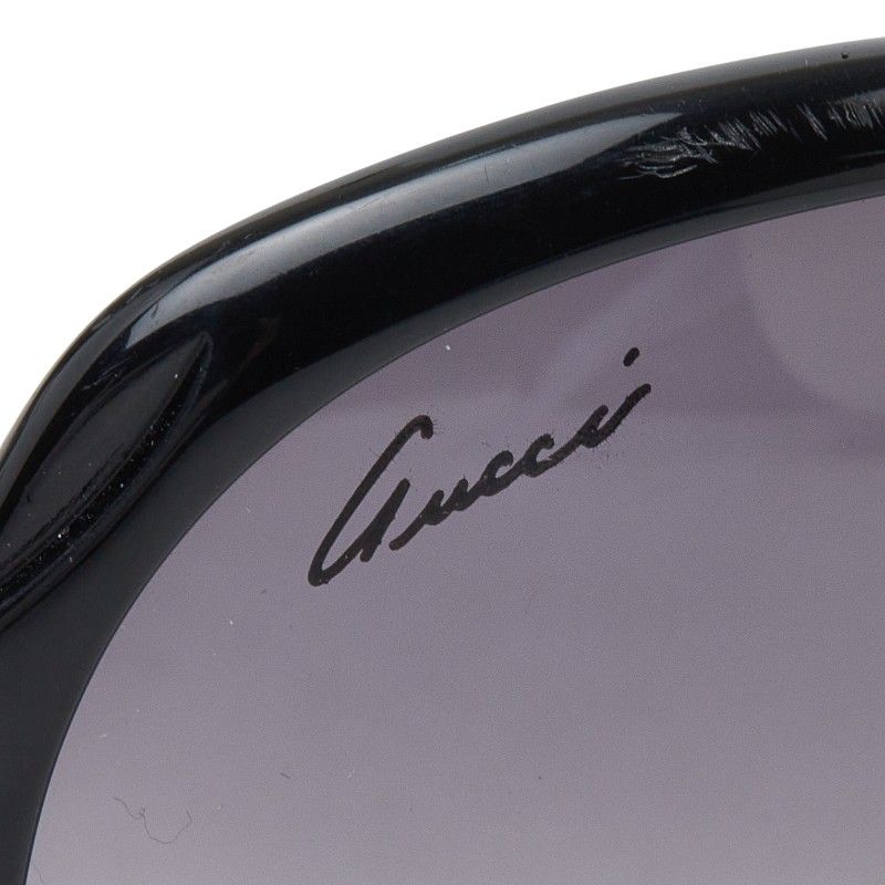 Gucci Bamboo Sunglasses S Black Acetate Eyewear