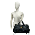 Gucci Hysteria Logo Ribbon Motif Leather Mini Boston Bag Black — view 2