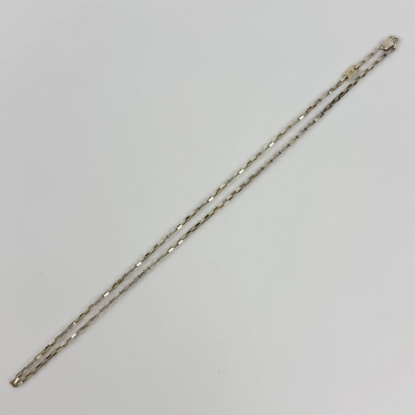 Gucci Plate Chain Necklace Silver Vintage — view 3