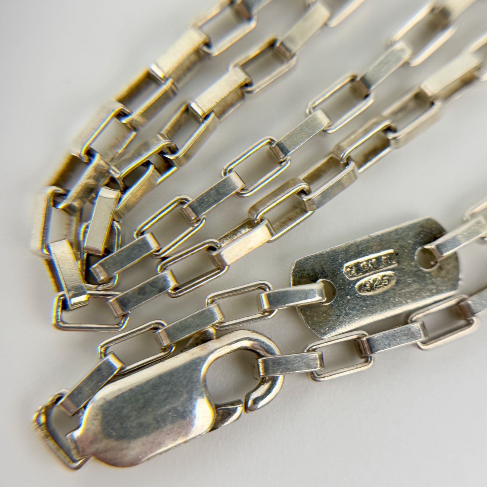 Gucci Plate Chain Necklace Silver Vintage — view 9