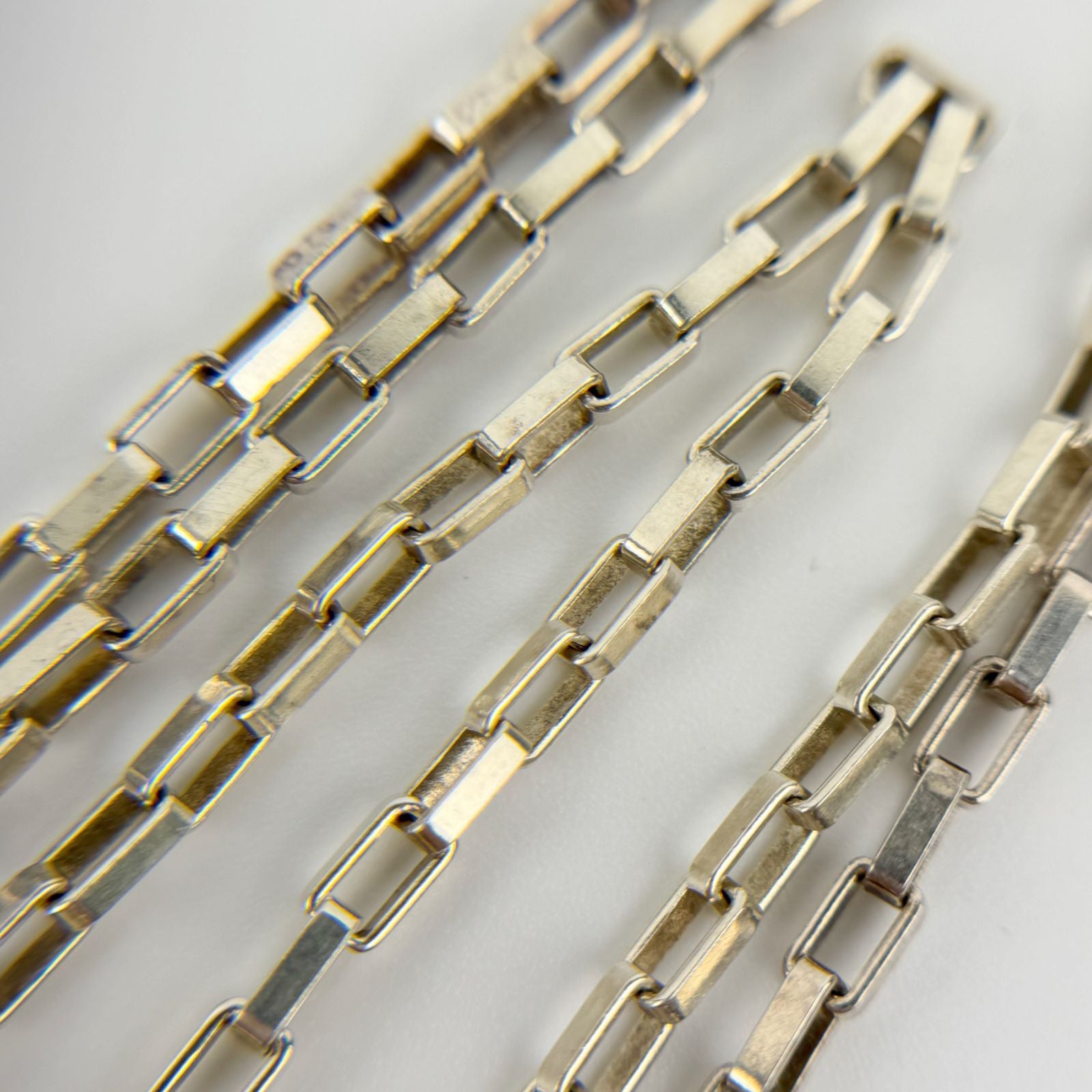 Gucci Plate Chain Necklace Silver Vintage — view 8