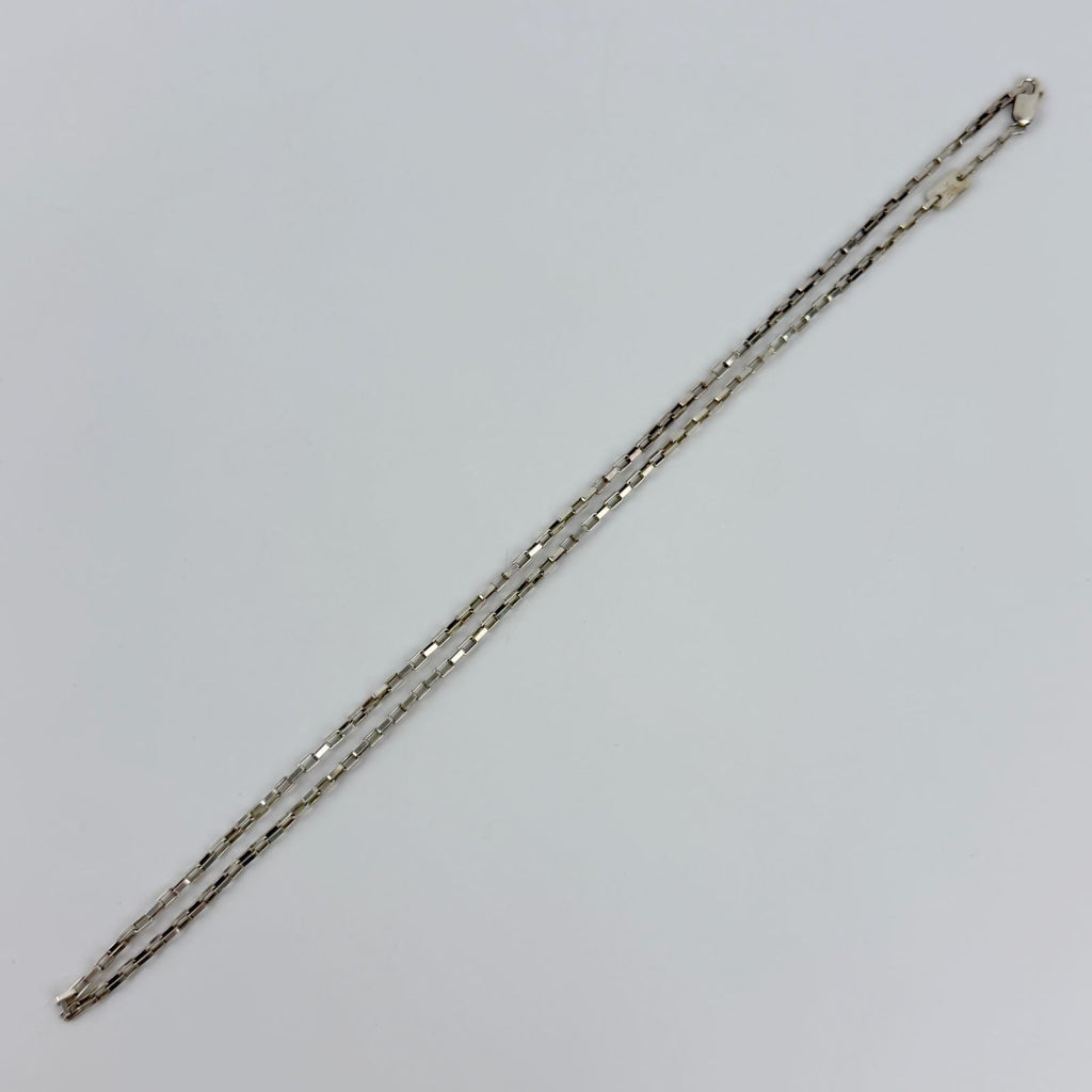 Gucci Plate Chain Necklace Silver Vintage — view 2