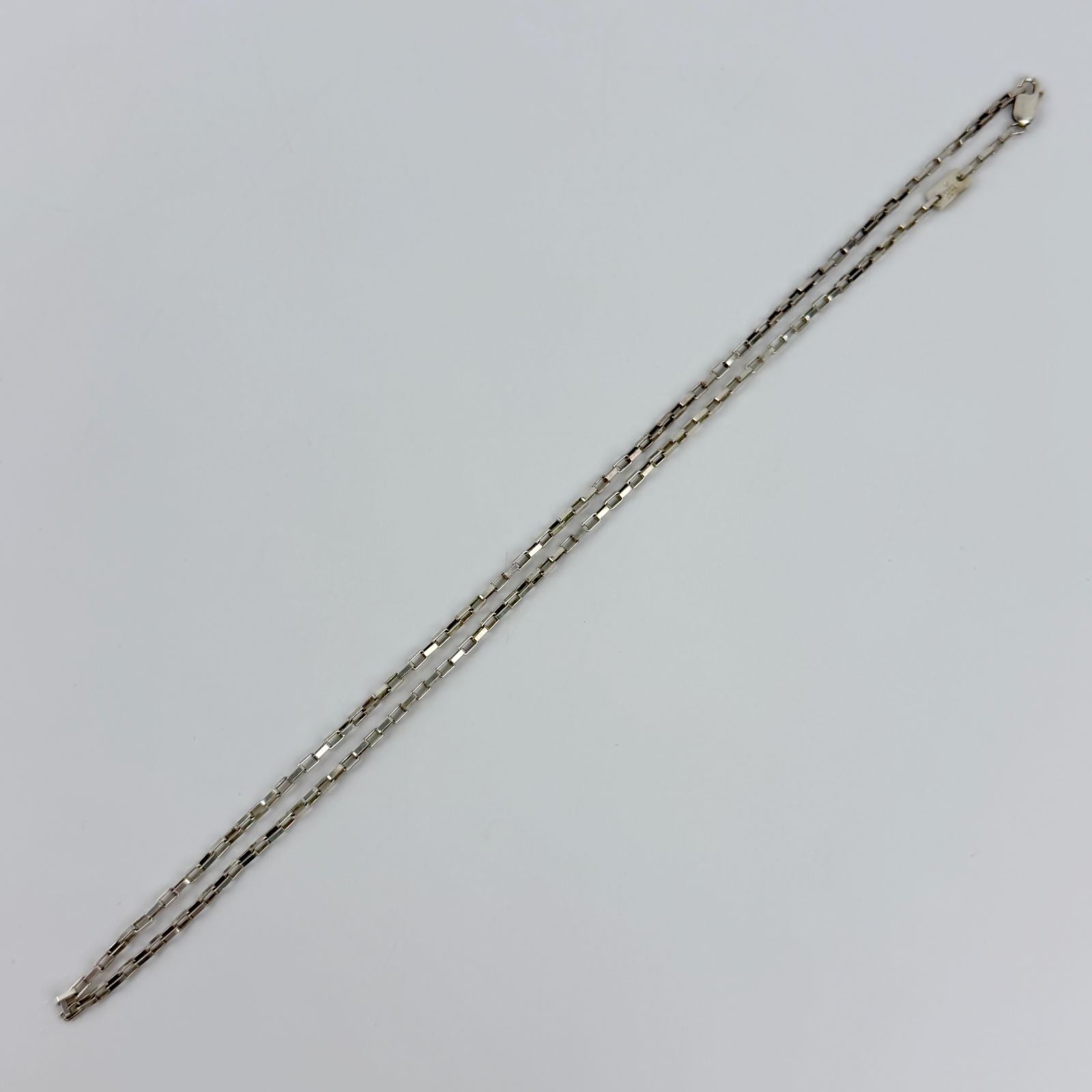 Gucci Plate Chain Necklace Silver Vintage — view 2